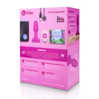 Plug de Control Remoto b-Vibe Rimming Petite Fucsia