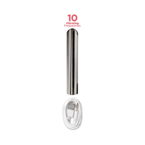 Dildo Dickboy Vibes 7 in. con Bullet Recargable - Caramelo