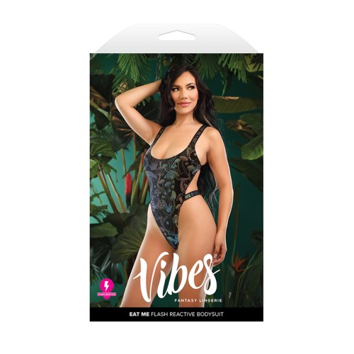 Fantasy Lingerie Vibes Body Flash Reactivo "Eat Me" M/L Comprar Ahora