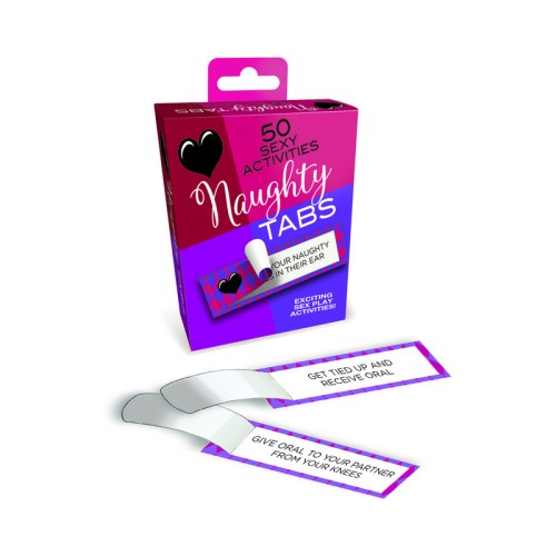 Naughty Tabs Game for Couples Fun and Intimacy