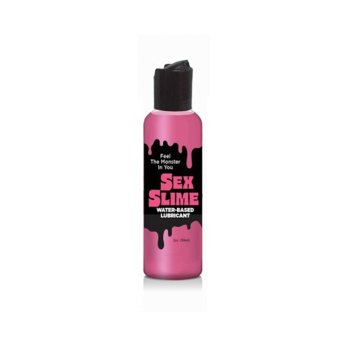 Lubricante a Base de Agua Sex Slime Rosa 2 oz - Placer Exhilarante