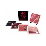 40 Reasons to Have Sex Cards