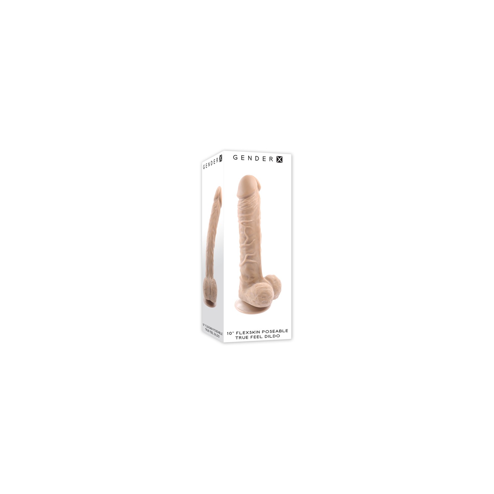 Gender X 10 in. Poseable Dildo