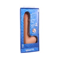 9-Inch Realistic Cock ULTRASKYN Dildo with Balls