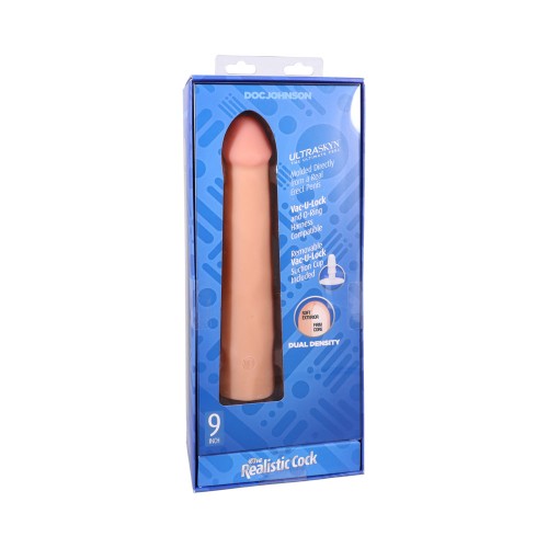 9 Inch Realistic Cock Dildo - ULTRASKYN