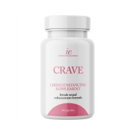 Suplemento Aumentador de Libido Crave 60 Cápsulas