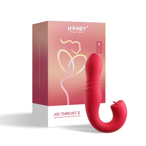 Honey Play Box Joi Thrust 2 App-Controlled Vibrator