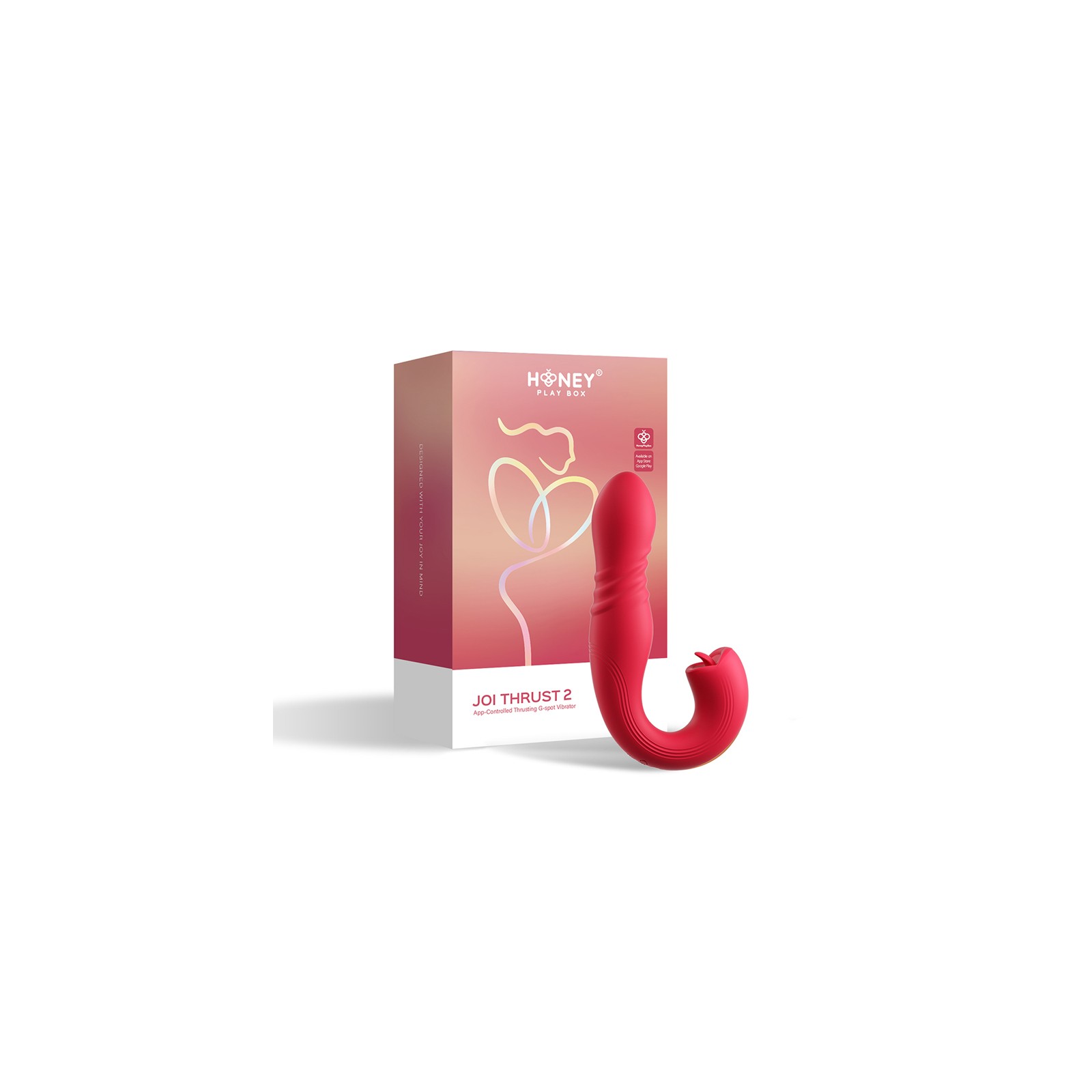 Honey Play Box Joi Thrust 2 App-Controlled Vibrator