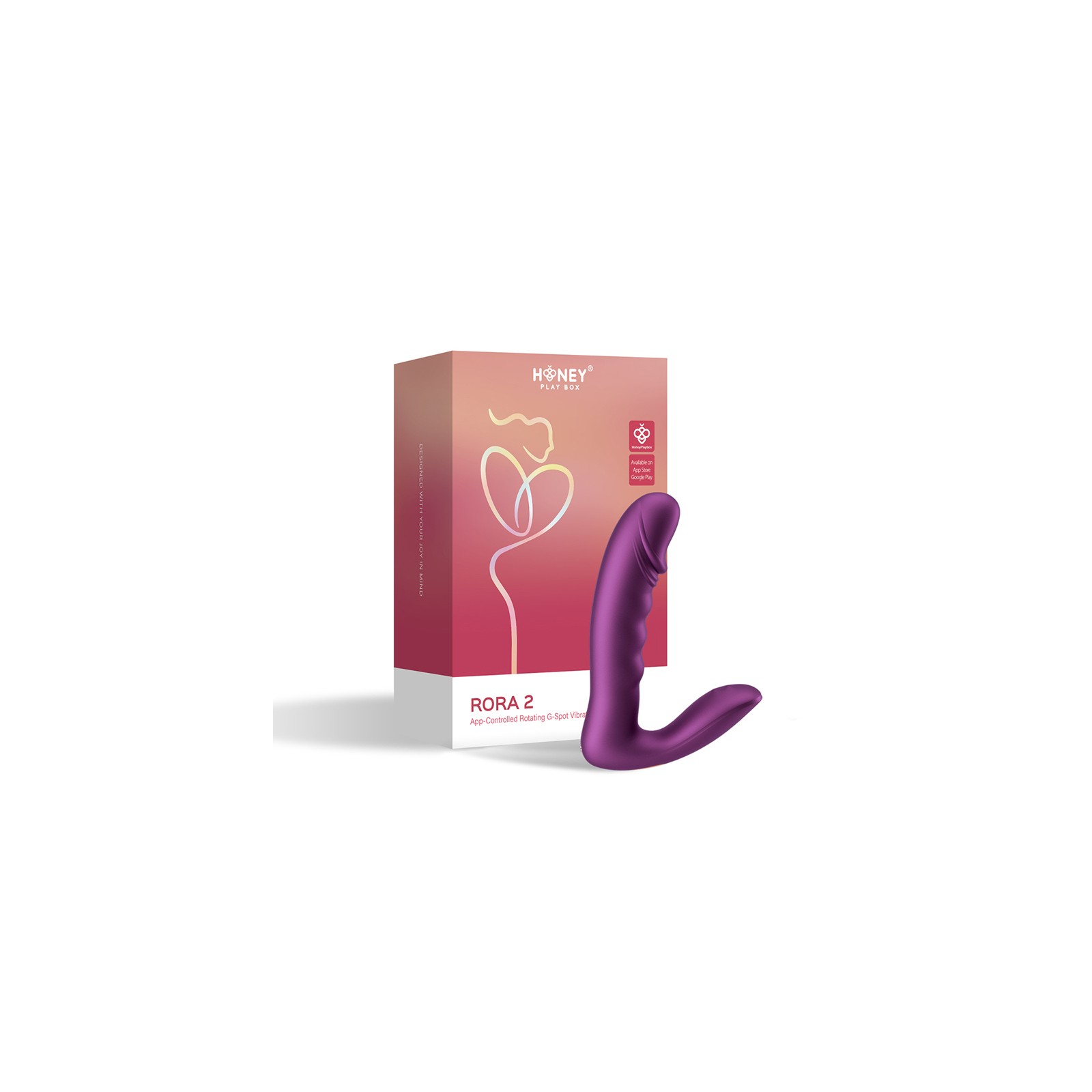 Honey Play Box Rora 2 G-Spot Vibrator with App Control