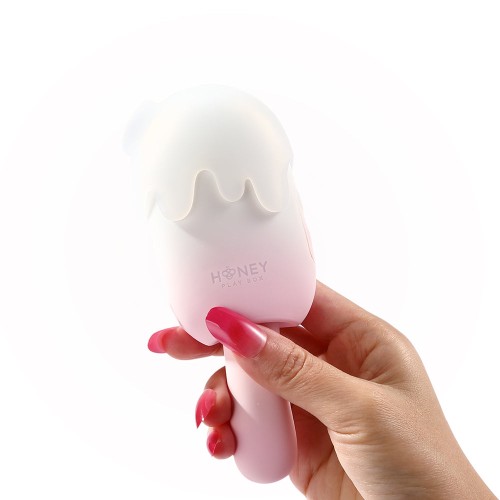 Bite Me Sucking & Vibrating Cream Pop Stimulator - Honey Play Box