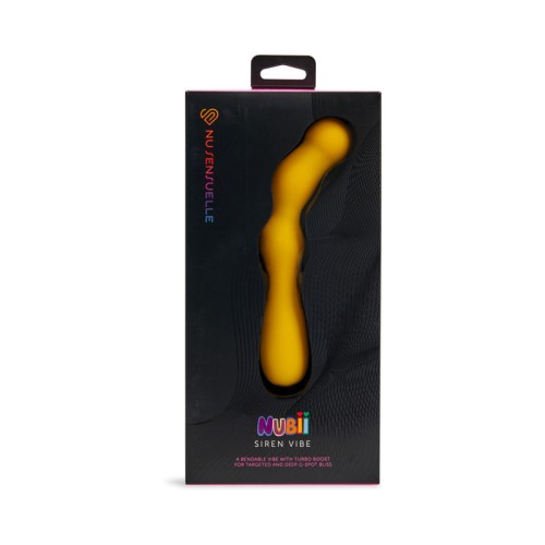 Vibrador G-Spot Nu Sensuelle Siren Amarillo