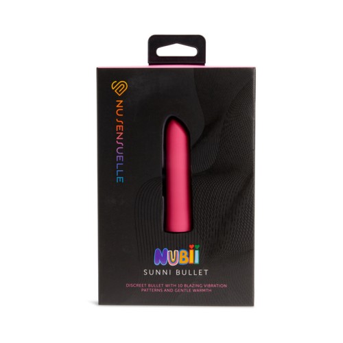 Bullet Calentador Sunni de Nu Sensuelle Rosa