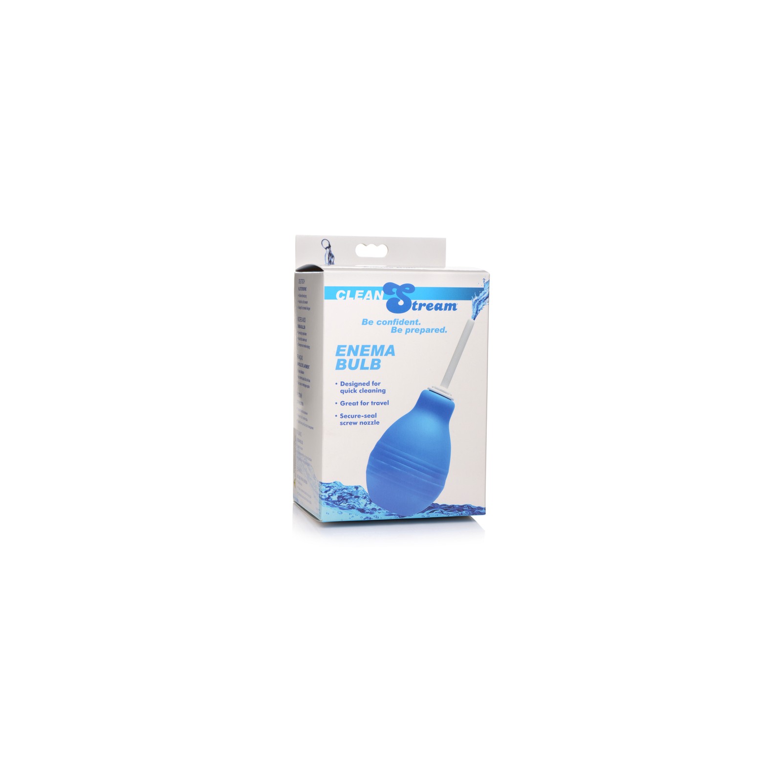 Bulbo Enema CleanStream Azul