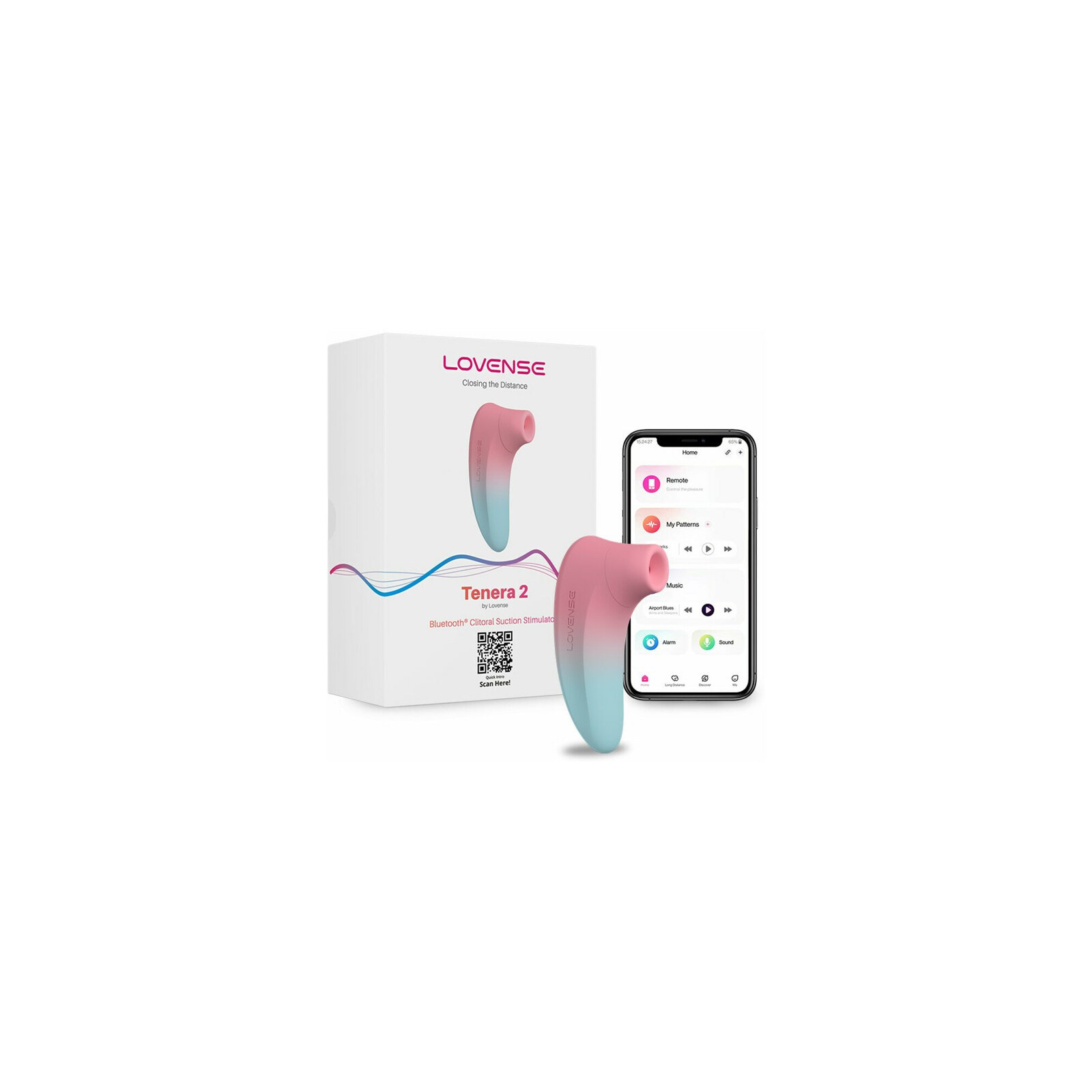 Lovense Tenera 2 App-Controlled Air Sucking Toy