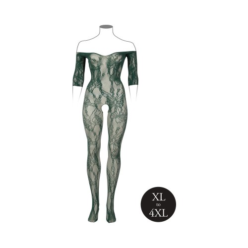 Le Desir Long-Sleeved Lace Bodystocking for All Sizes