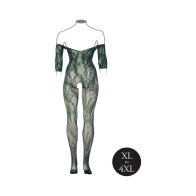 Le Desir Long-Sleeved Lace Bodystocking for All Sizes