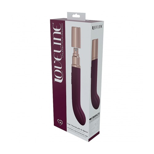 LoveLine Traveler G-Spot Silicone Rechargeable Vibrator