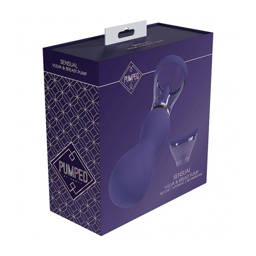 Pumped Sensual Rechargeable Vulva & Breast Pump for Enhanced Pleasure