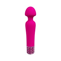 Royal Gems Scepter Pink Silicone Vibrator | Rechargeable Elegance