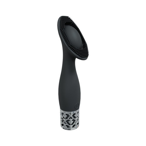 Vibrador Recargable de Silicona Royal Gems Duchess Negro