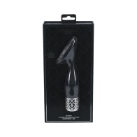 Vibrador Recargable de Silicona Royal Gems Duchess Negro