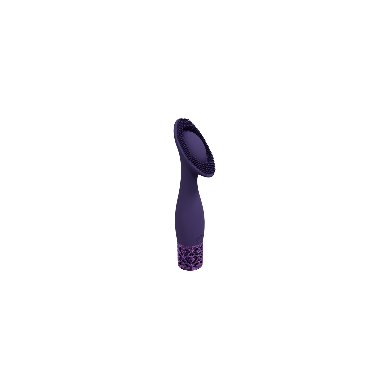 Royal Gems Duchess Rechargeable Silicone Vibrator - Purple