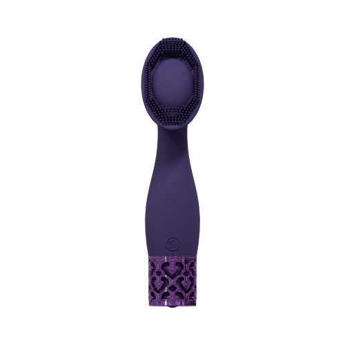 Vibrador Silicona Recargable Duchess Royal Gems - Púrpura