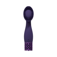 Royal Gems Duchess Rechargeable Silicone Vibrator - Purple