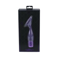 Royal Gems Duchess Rechargeable Silicone Vibrator - Purple