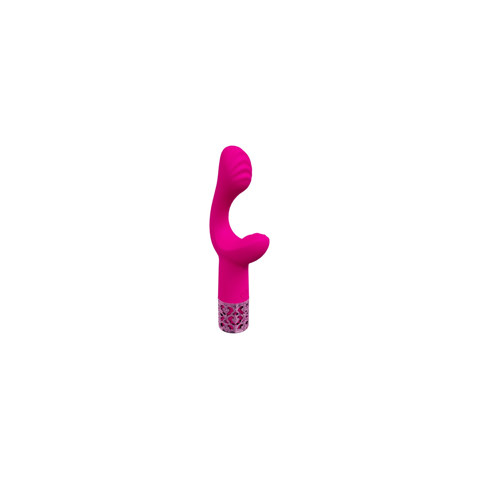 Vibrador Recargable de Silicona Royal Gems Majestic Rosa