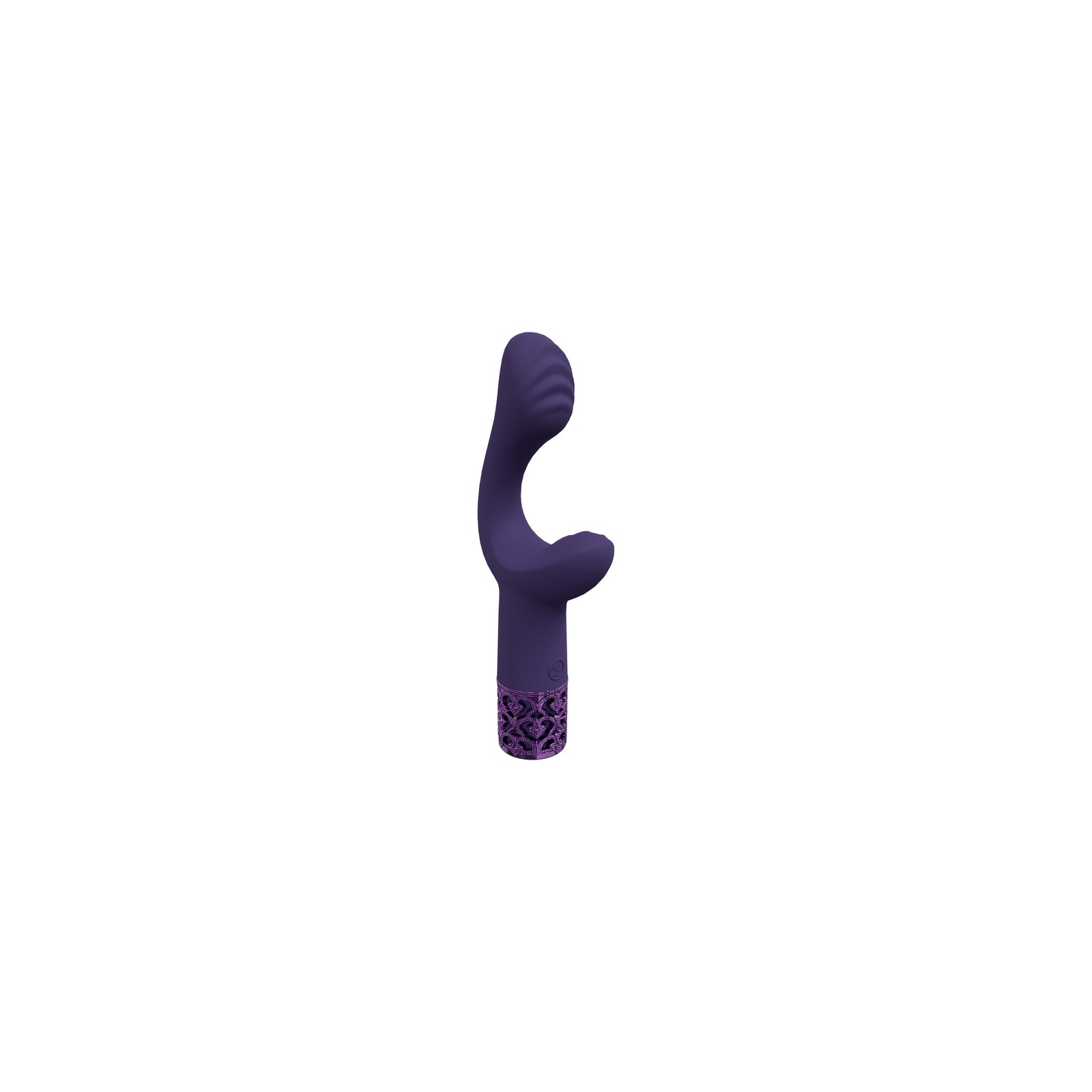 Vibrador Recargable de Silicona Real Gems Majestic Morado