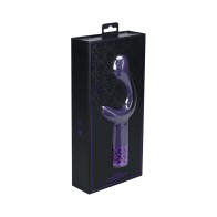 Royal Gems Majestic Silicone Rechargeable Vibrator Purple