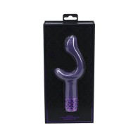 Royal Gems Majestic Silicone Rechargeable Vibrator Purple