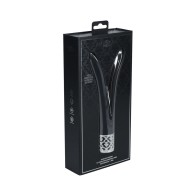 Vibrador Recargable de Silicona Royal Gems Dueling Queens Negro