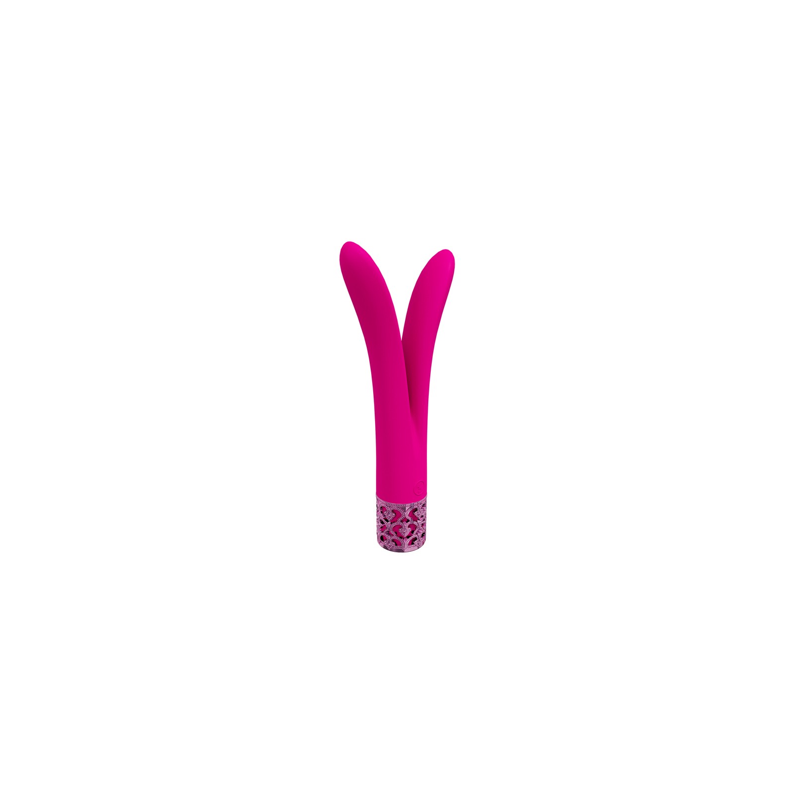 Royal Gems Dueling Queens Rechargeable Vibrator Pink