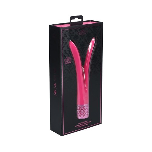 Royal Gems Dueling Queens Vibrador Recargable Rosa