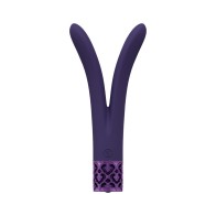 Royal Gems Dueling Queens Vibrador De Silicona Morado