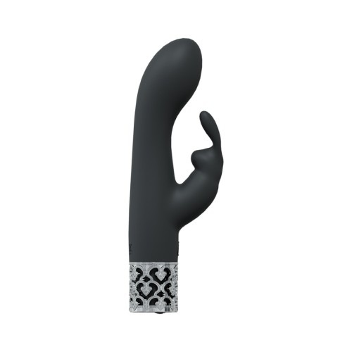 Royal Gems Royal Rabbit Vibrador Silicona Recargable Negro