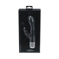 Royal Gems Monarch Rechargeable Silicone Vibrator Black