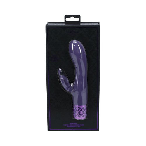 Vibrador Recargable de Silicona Monarch para Emoción