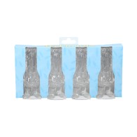 The Dickheads Groom Tall Shot Glass Clear