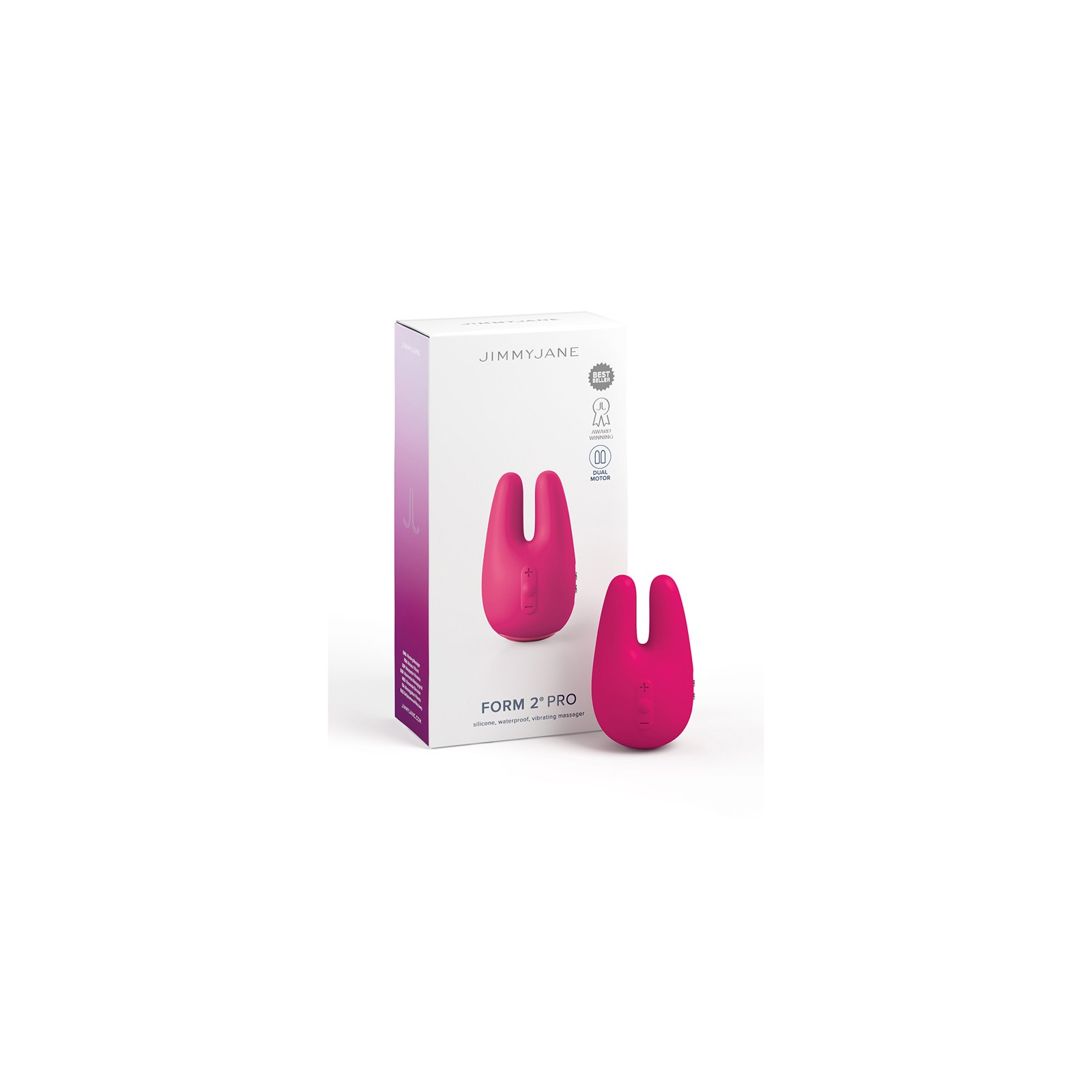 Jimmyjane Form 2 PRO Pink Clitoral Stimulator