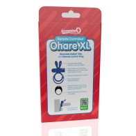 Screaming O Remote Controlled Ohare XL Vibrating Ring Blue - Shared Pleasure