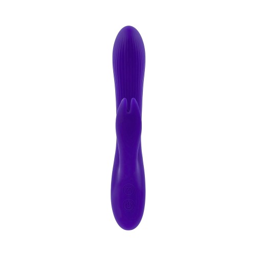 Rechargeable Poseable Bunny Silicone Dual Stimulator