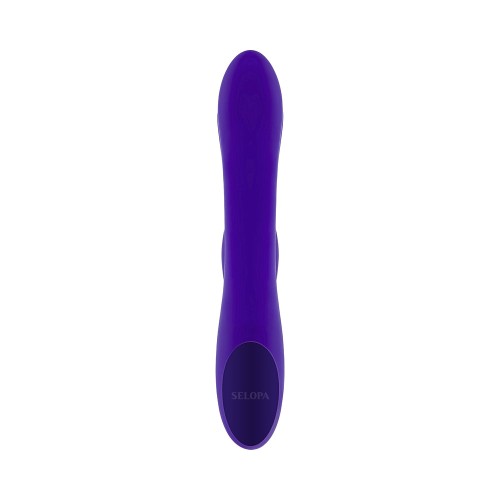 Rechargeable Poseable Bunny Silicone Dual Stimulator