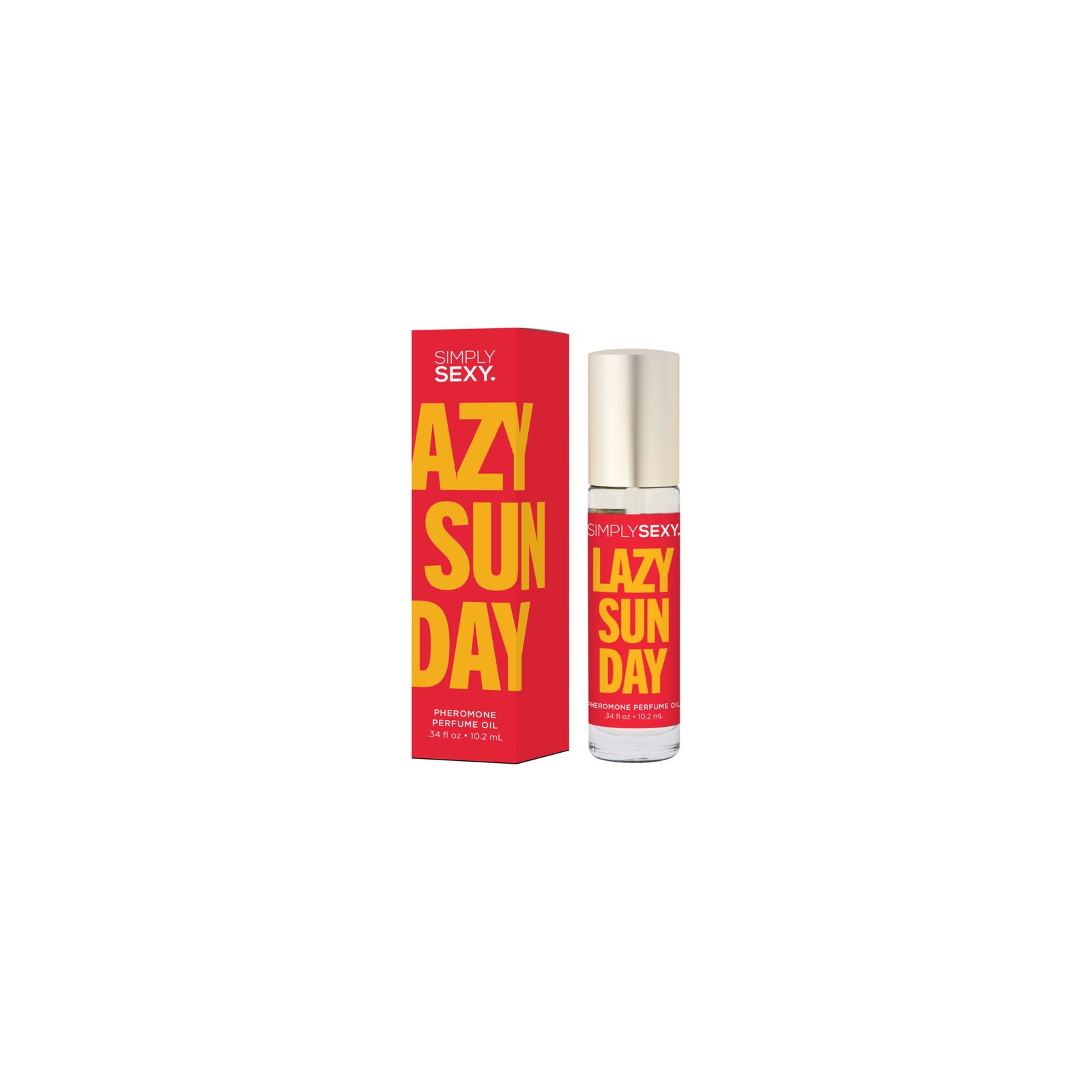 Aceite de Perfume Pheromone Roll-On Simply Sexy Lazy Sunday 0.34oz