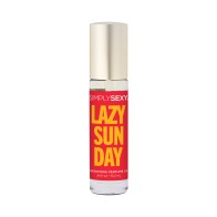 Aceite de Perfume Pheromone Roll-On Simply Sexy Lazy Sunday 0.34oz