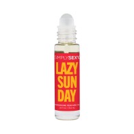 Aceite de Perfume Pheromone Roll-On Simply Sexy Lazy Sunday 0.34oz