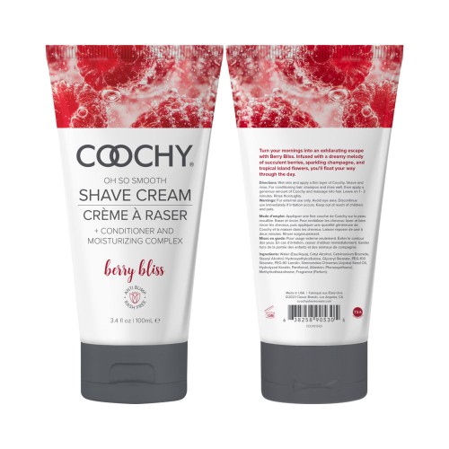 Coochy Berry Bliss Shave Cream - Luxurious Smoothness