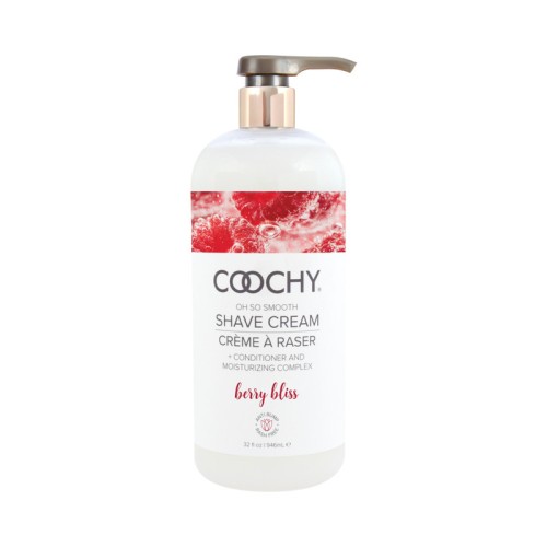 Crema de Afeitar Coochy Berry Bliss para Piel Suave